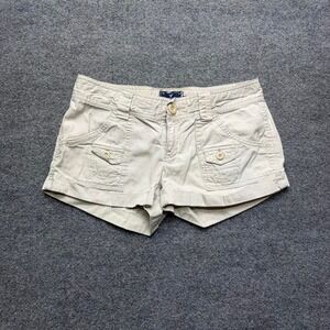 Y2K American eagle women's khaki shorts size 8